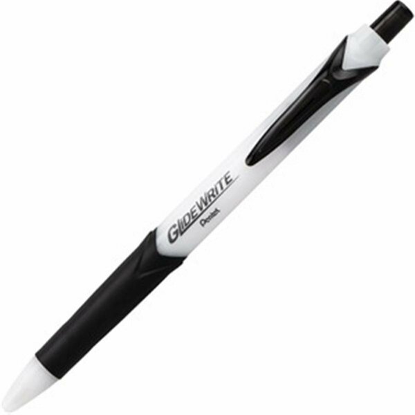 Inkinjection Glidewrite Ballpoint Pen - 1 mm Pen Point Size - Black Gel-Based Ink, 16PK IN3756999